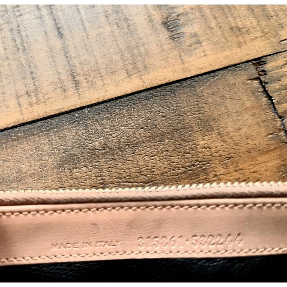 SAINT LAURENT YSL Leather Long BI-FOLD Wallet in Blush Pink - Picture 11 of 13